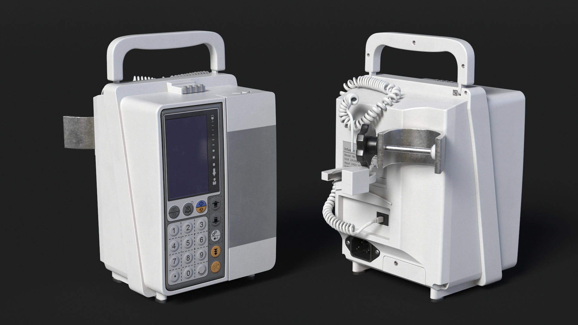 3D Infusion Pump model