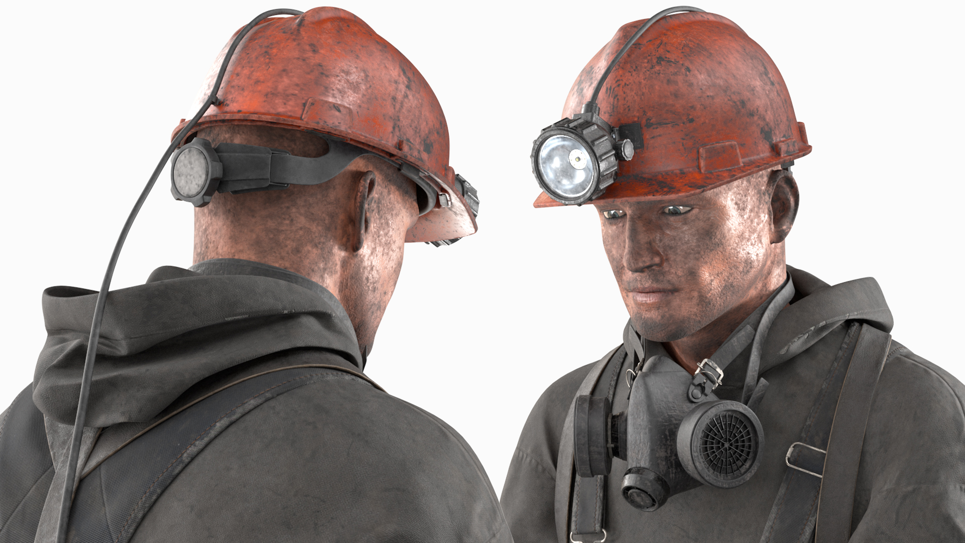 3D Miner with Jackhammer