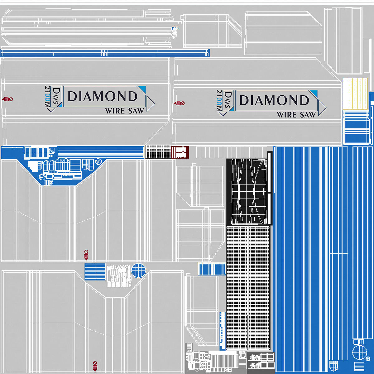 3D Diamond Wire Saw