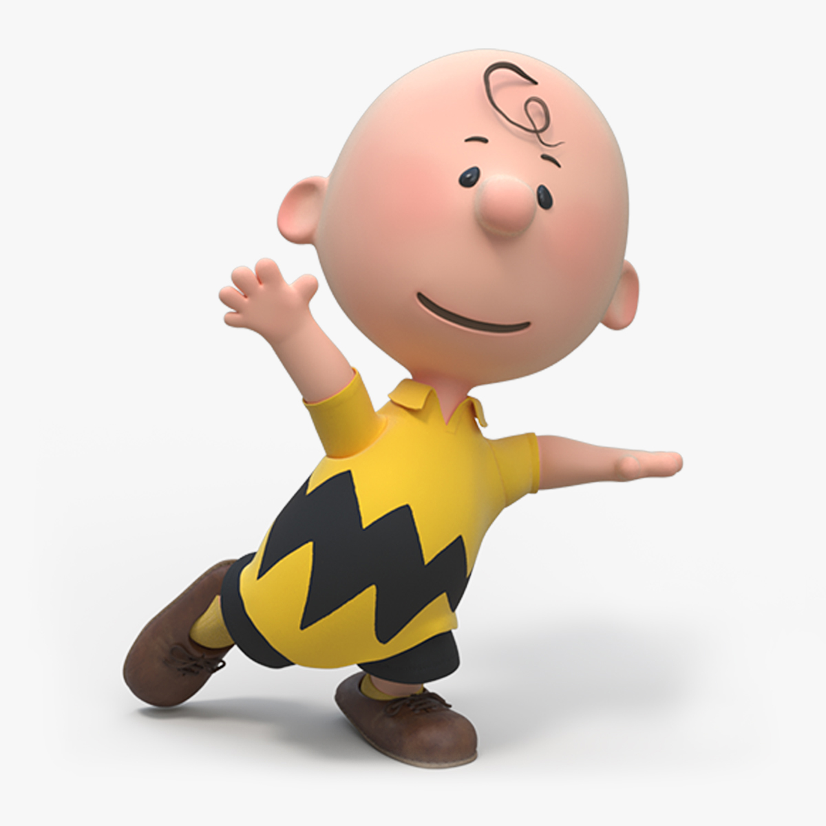 3D model Charlie Brown Rigged