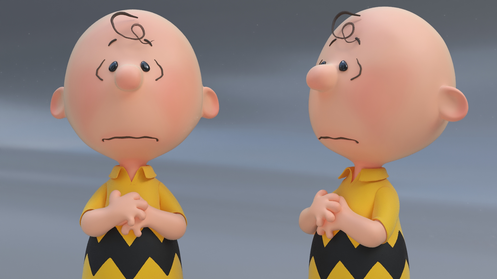 3D model Charlie Brown Rigged