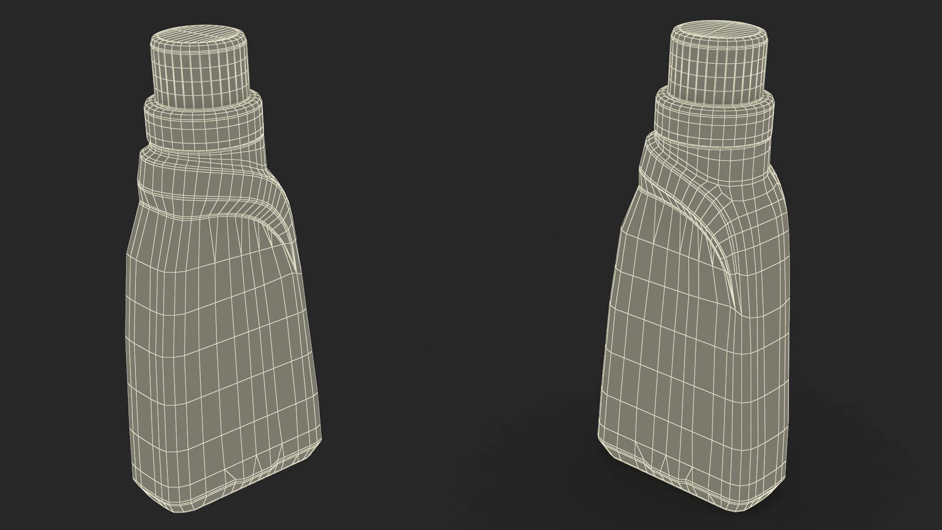 3D Bottle Liquid Detergent model