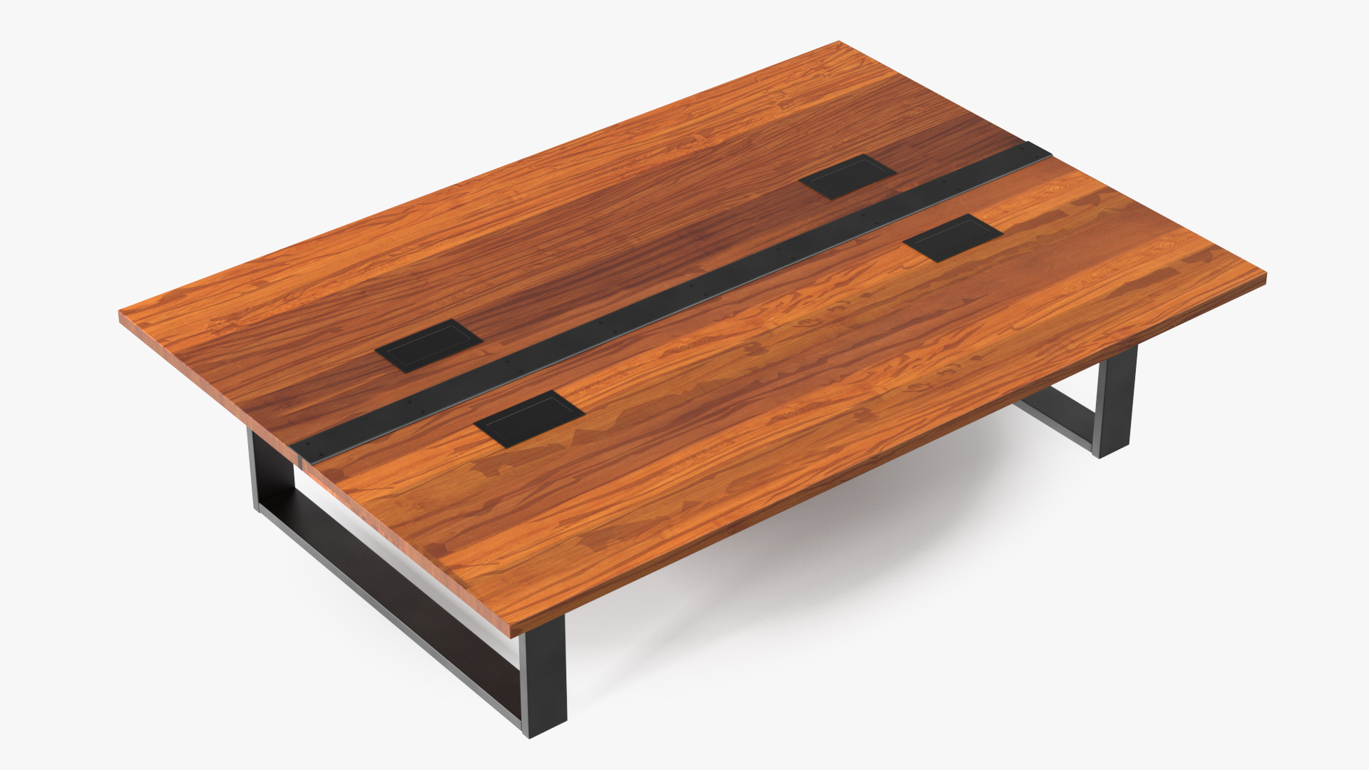 3D model Modular Conference Table with Data Ports