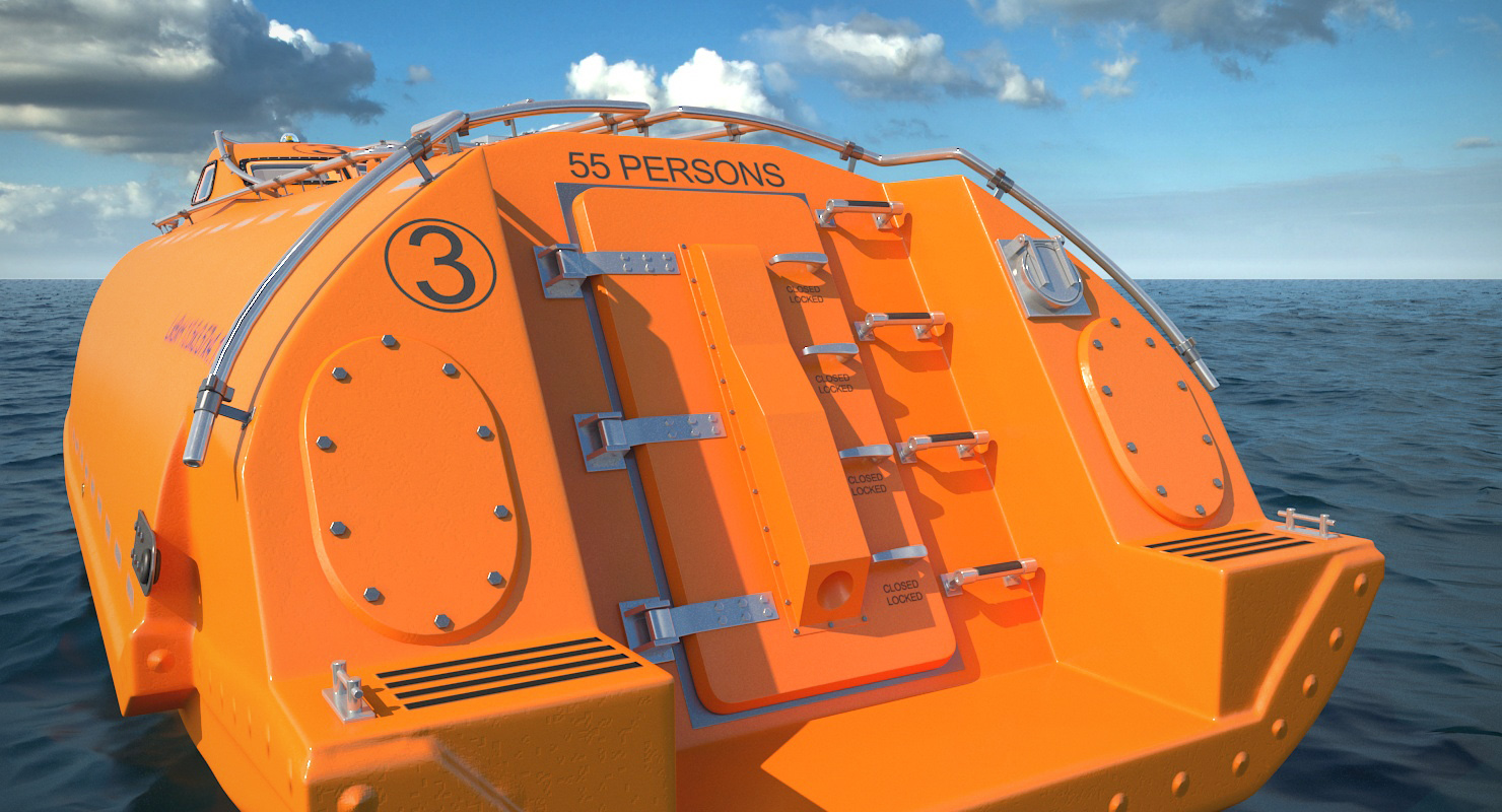 3D model Lifeboat