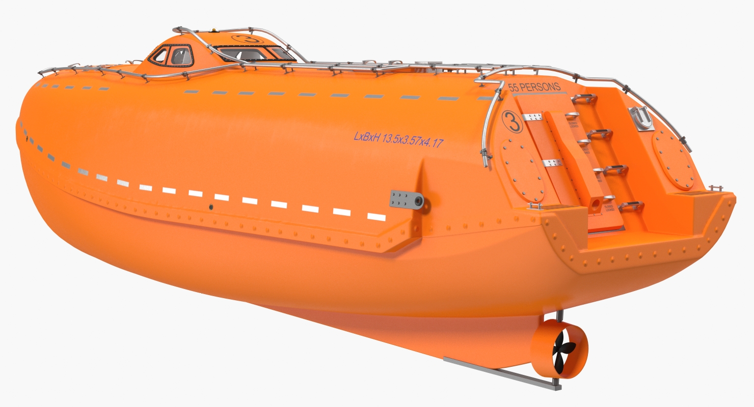 3D model Lifeboat