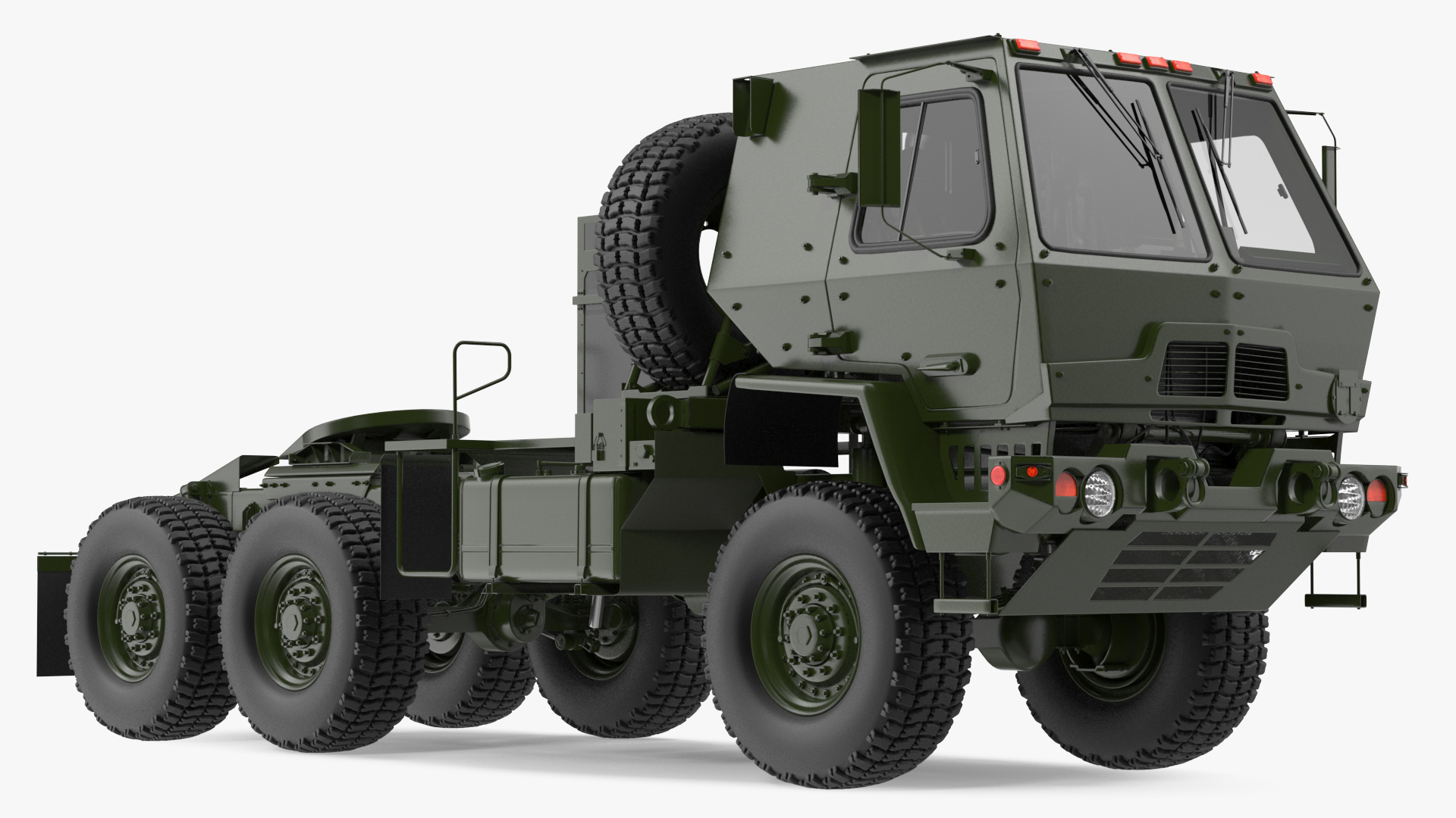 3D Military Tractor