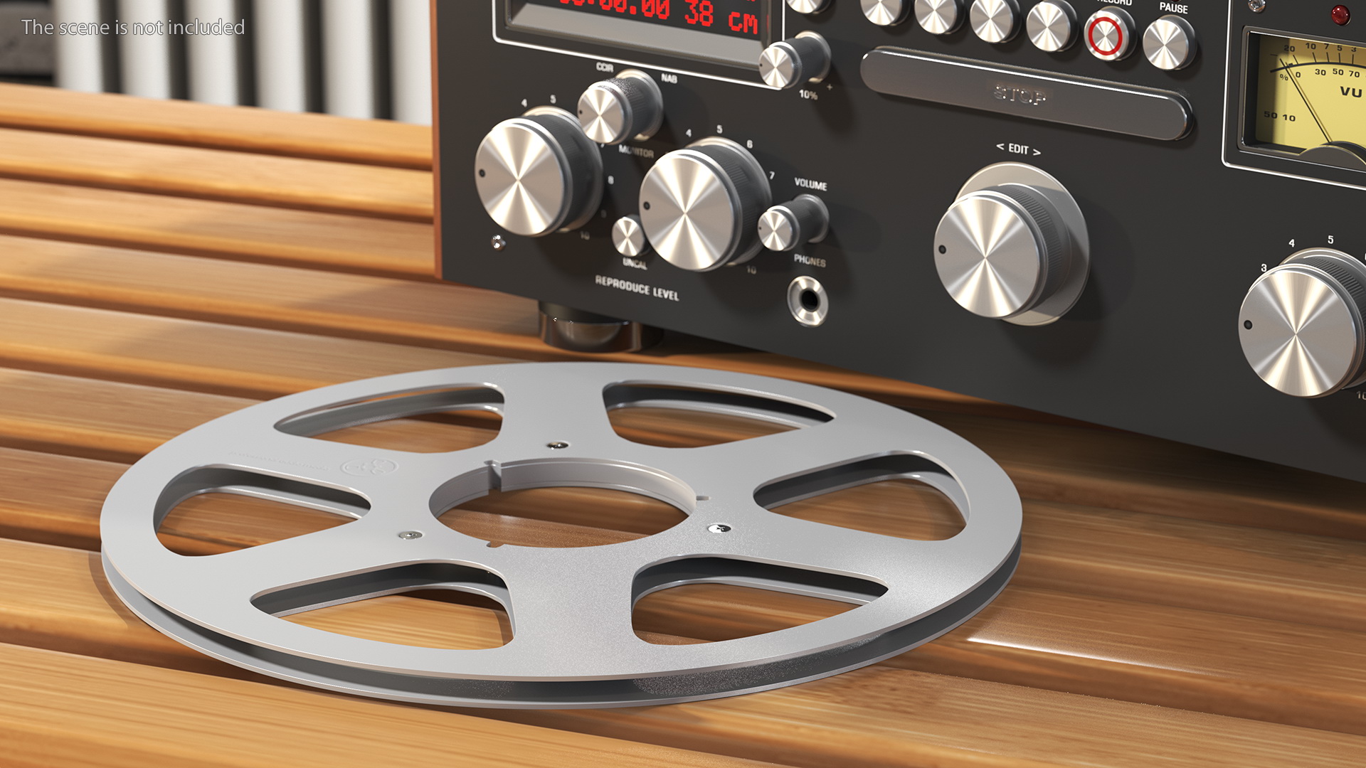 3D Reel to Reel Spool model