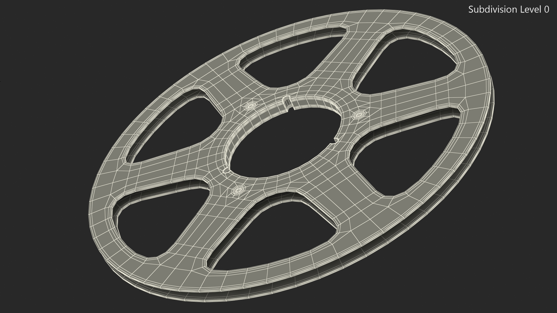 3D Reel to Reel Spool model