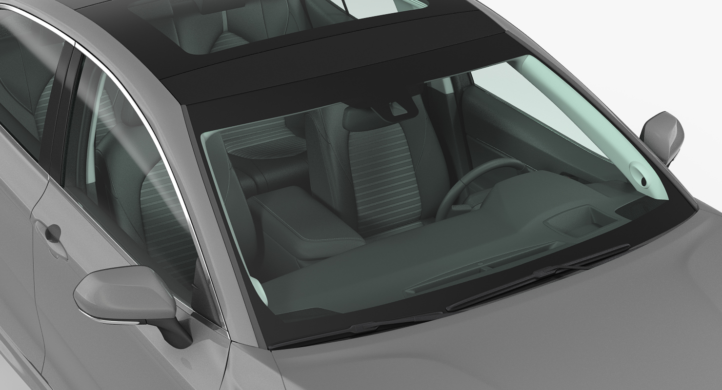 3D Toyota Camry Simple Interior model