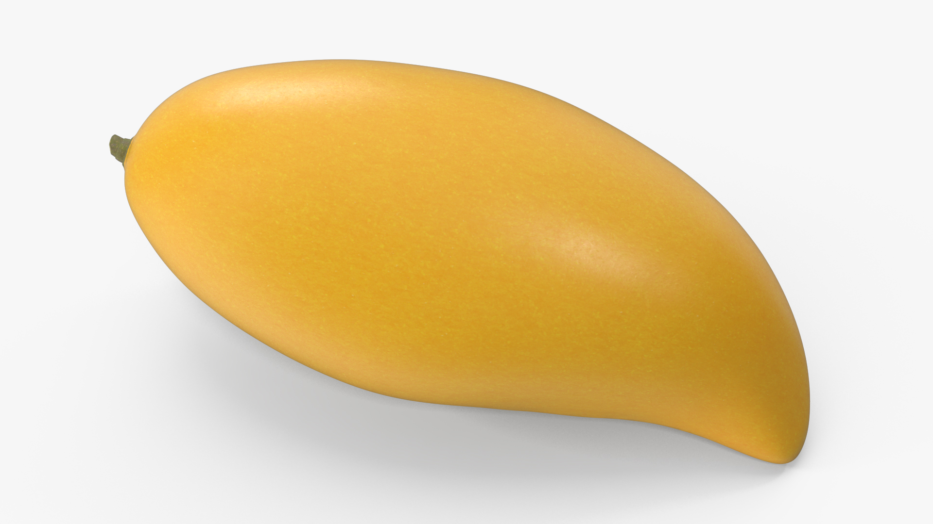 Yellow Long Mango 3D