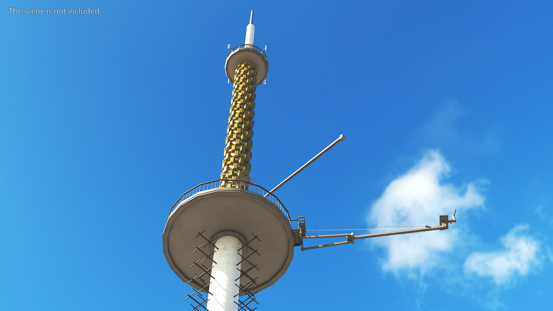 Television Tower Spire 3D