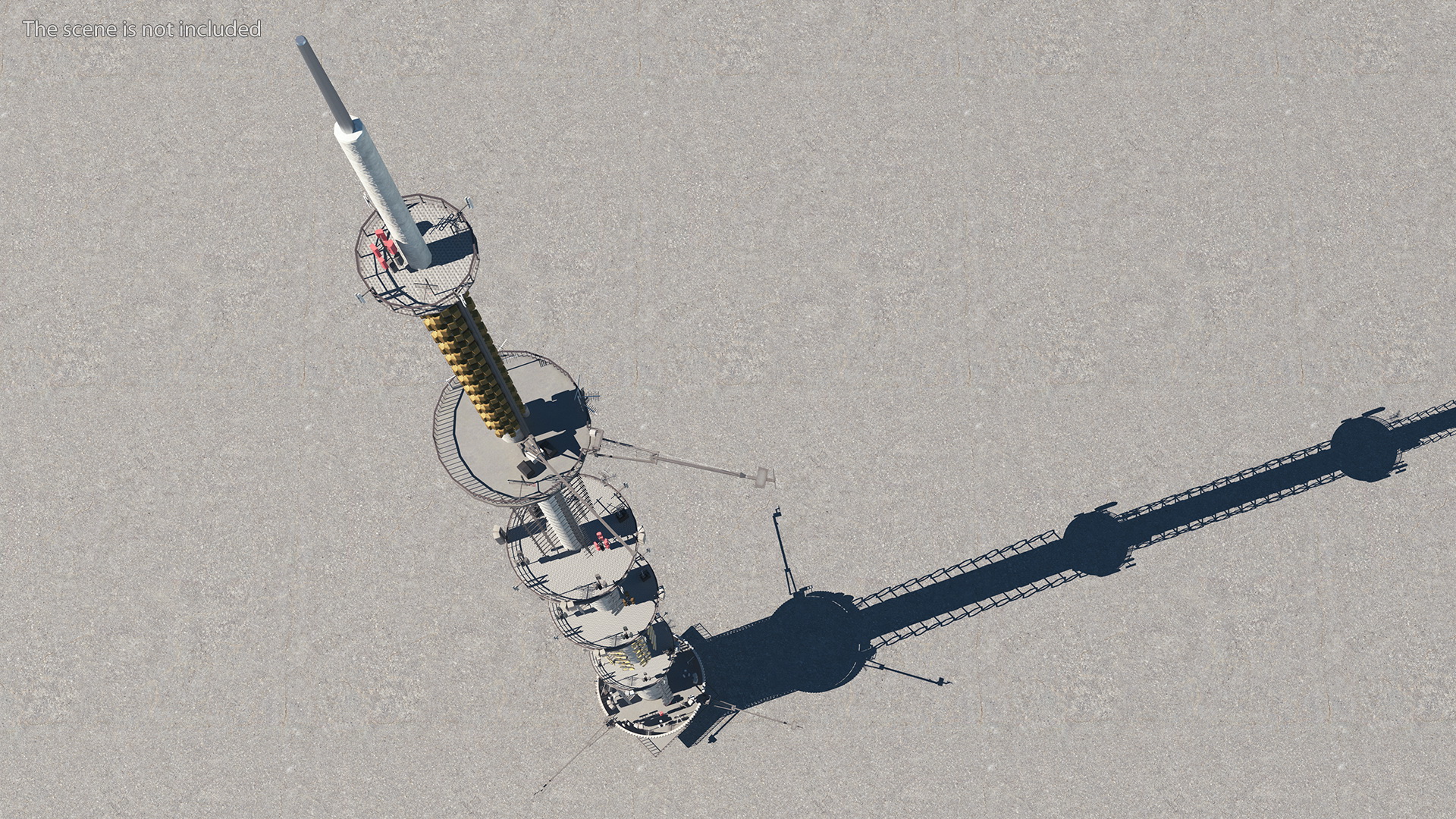 Television Tower Spire 3D