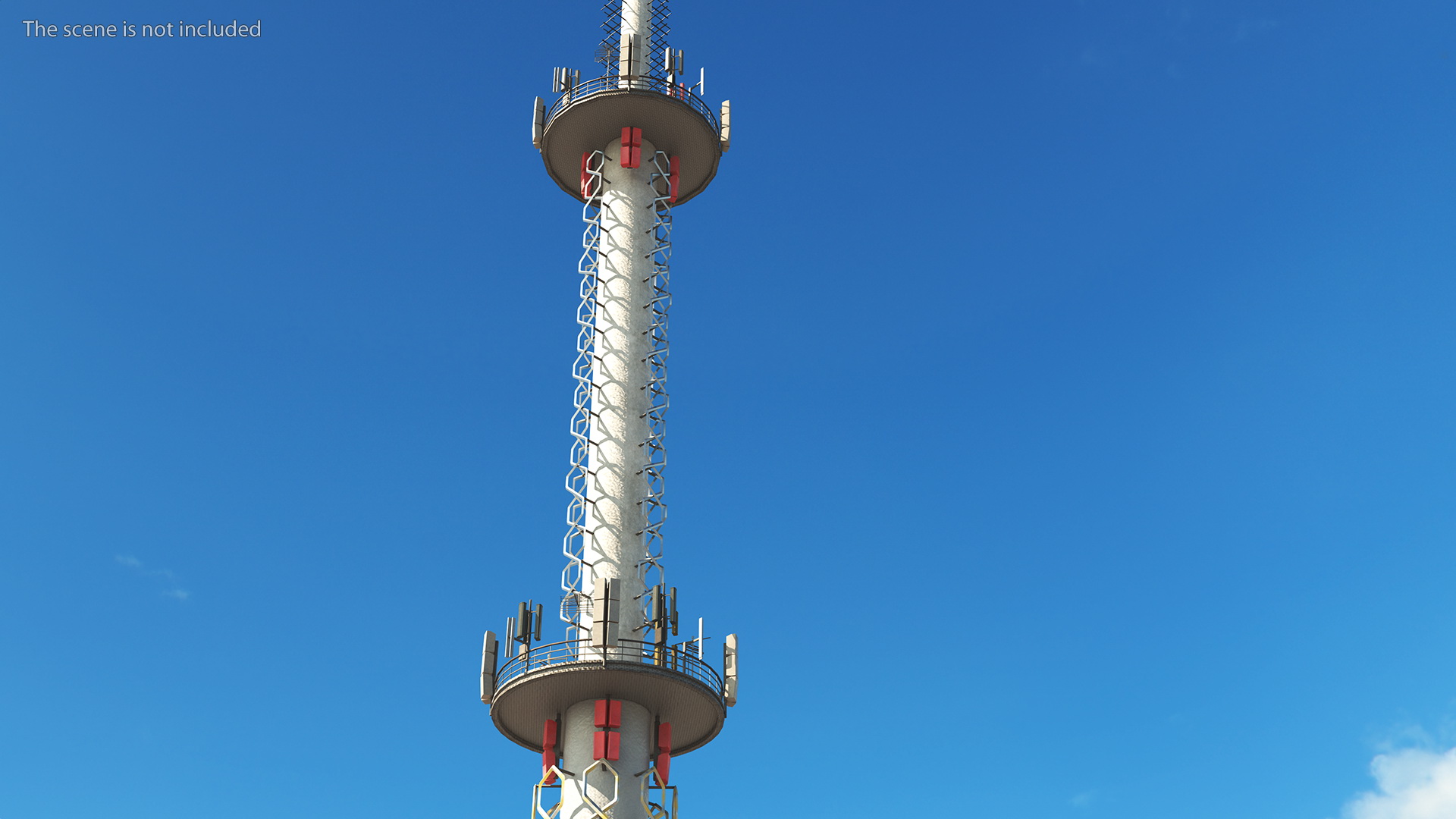 Television Tower Spire 3D