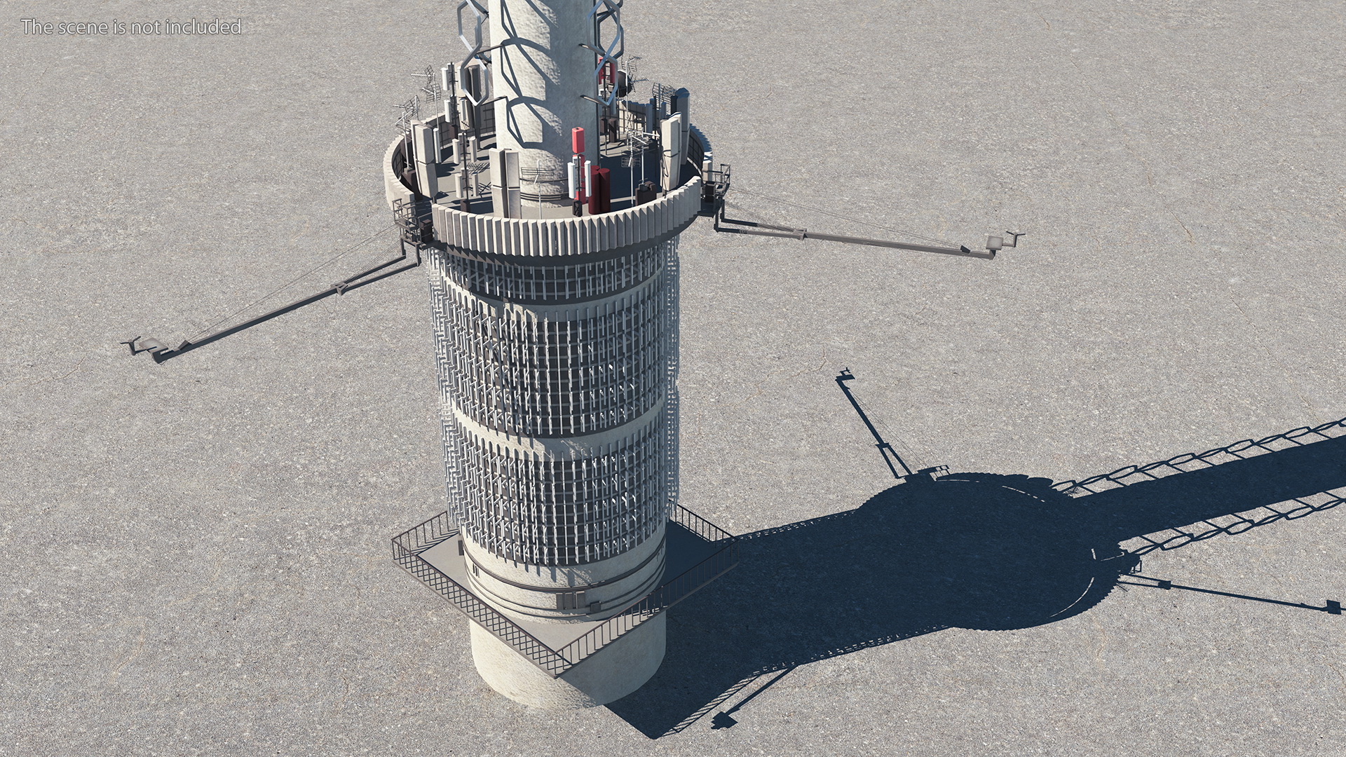 Television Tower Spire 3D