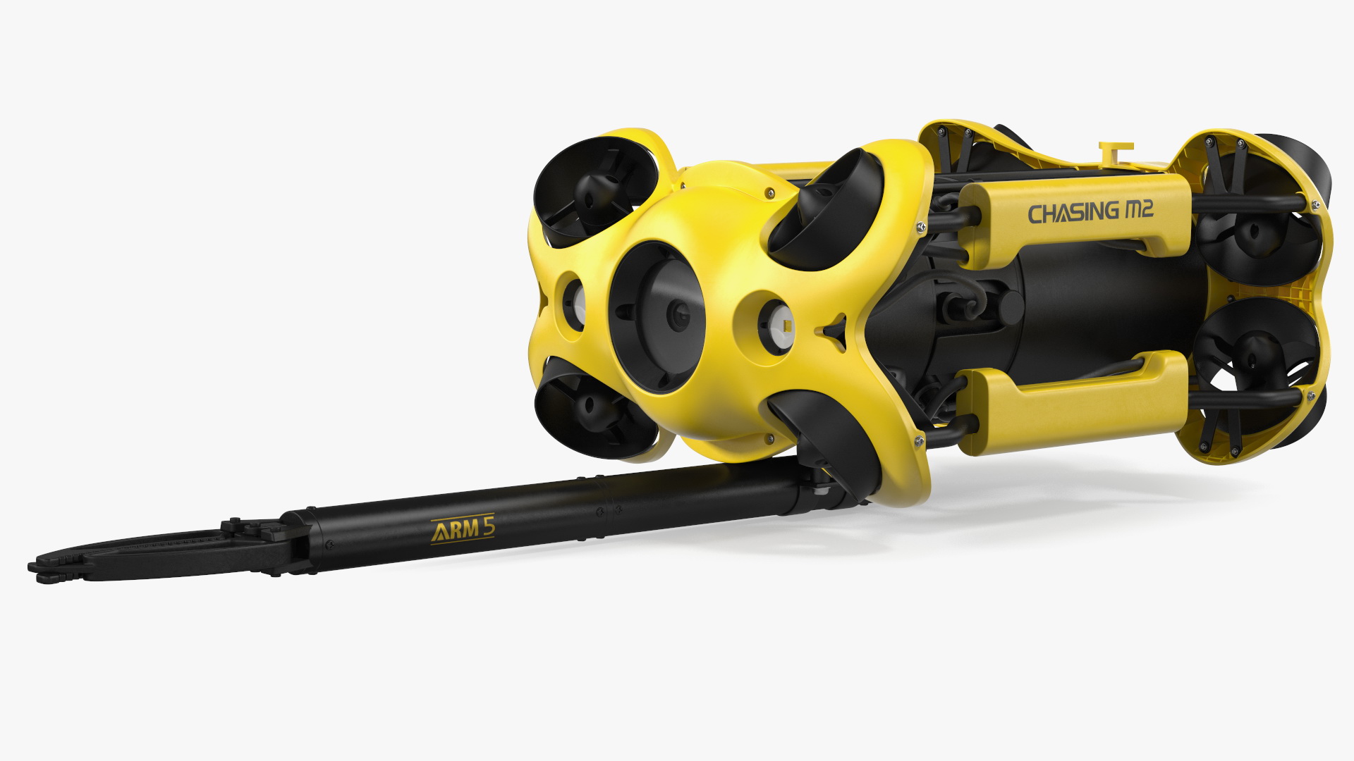 Chasing M2 Underwater Drone with Grabber Arm 3D model