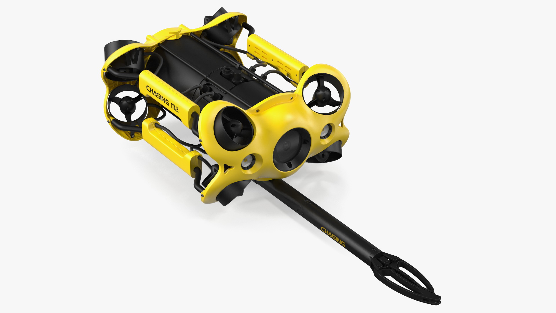 Chasing M2 Underwater Drone with Grabber Arm 3D model