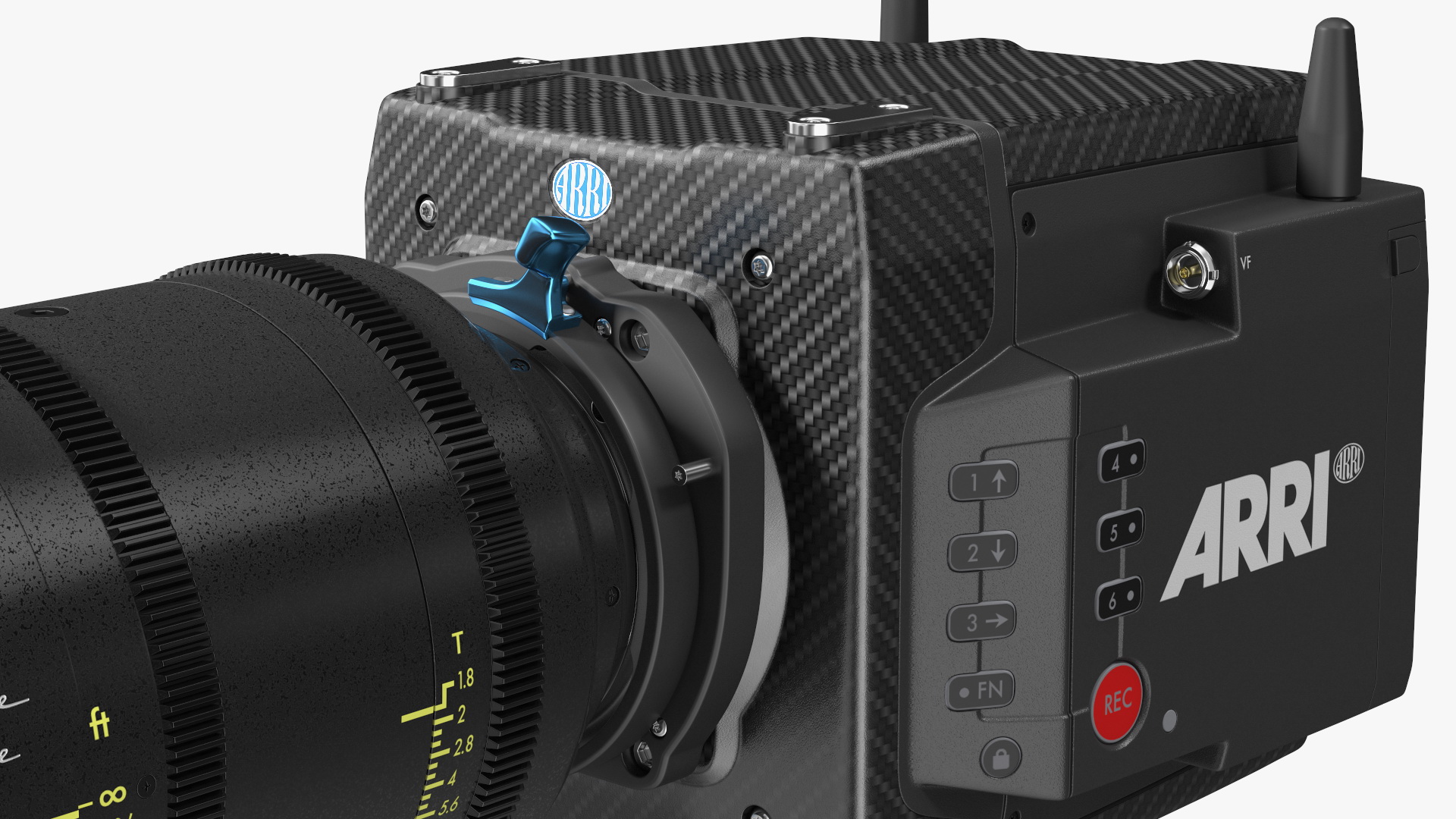 3D model ARRI Alexa Mini With Lens