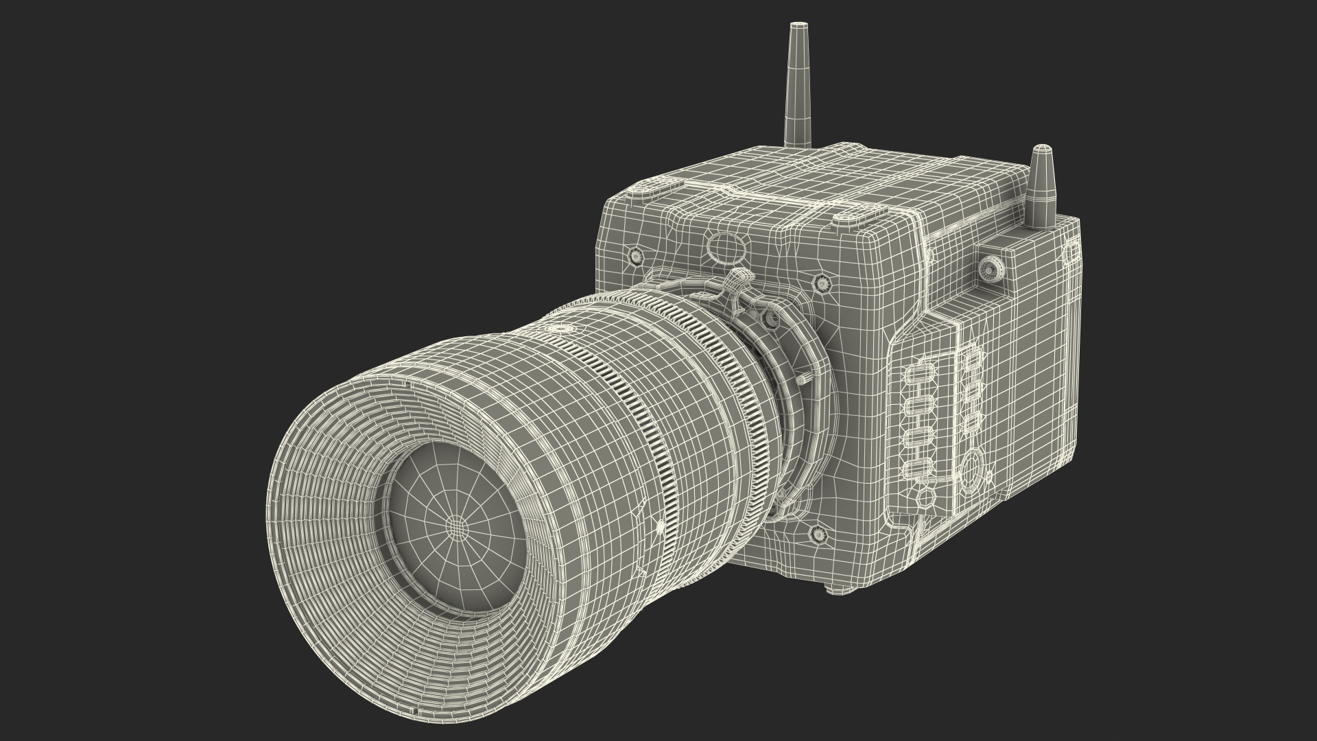 3D model ARRI Alexa Mini With Lens