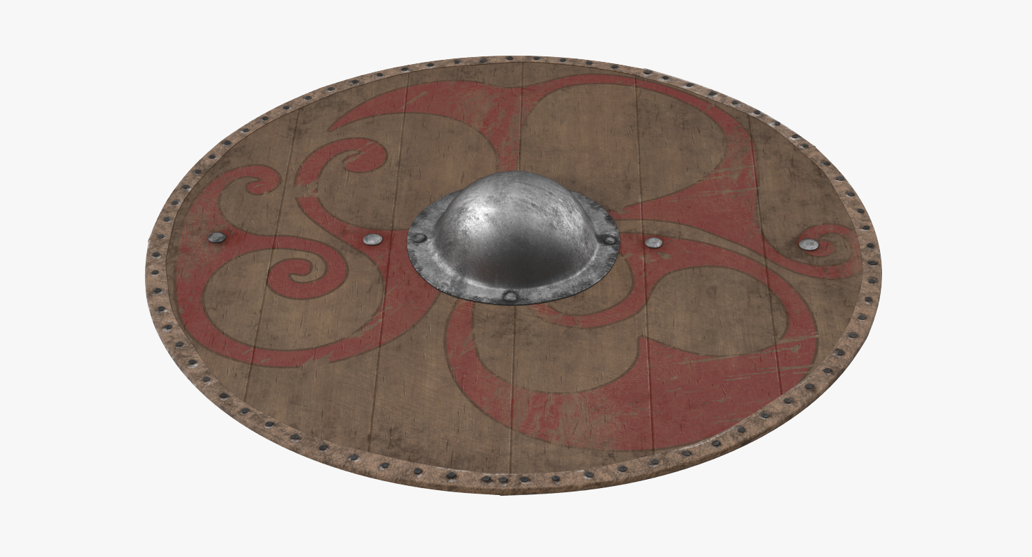 3D model Viking Shield 3