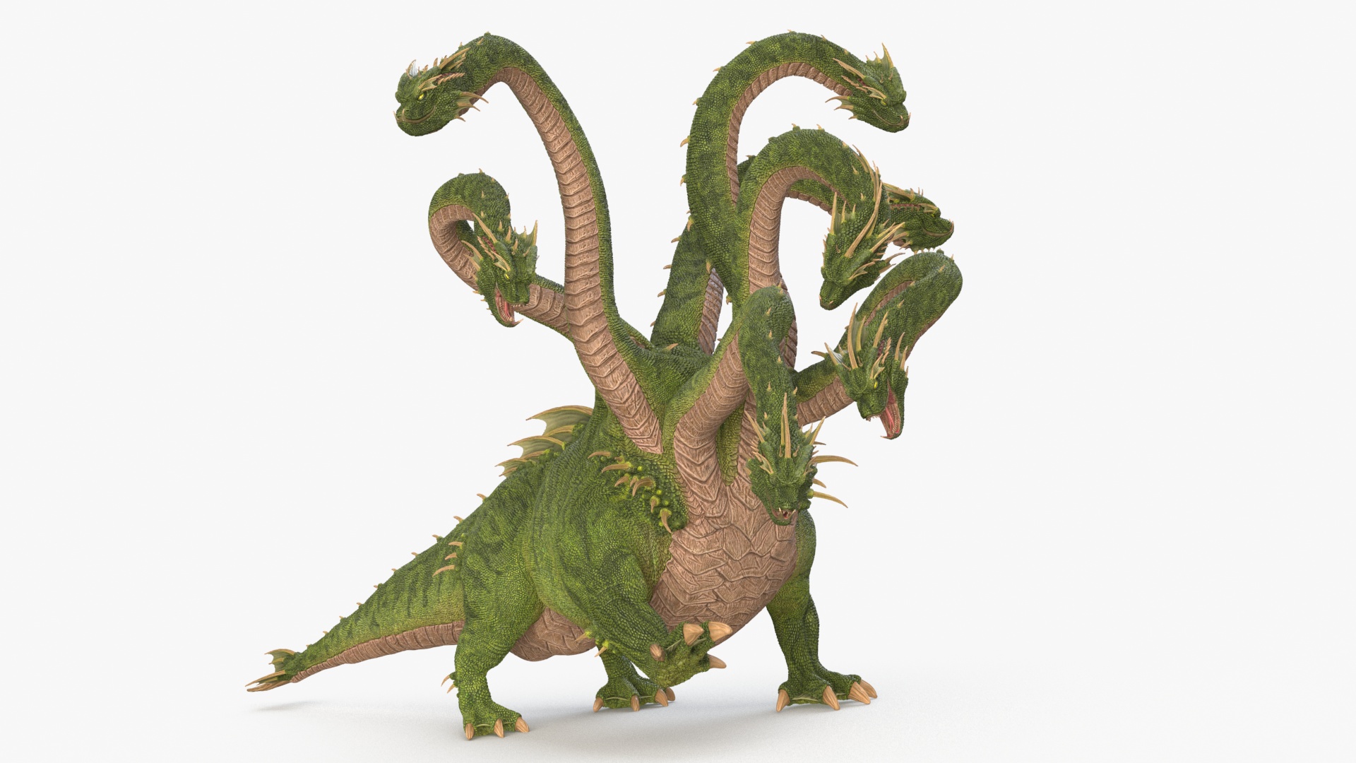 3D Hydra Rigged for Cinema 4D