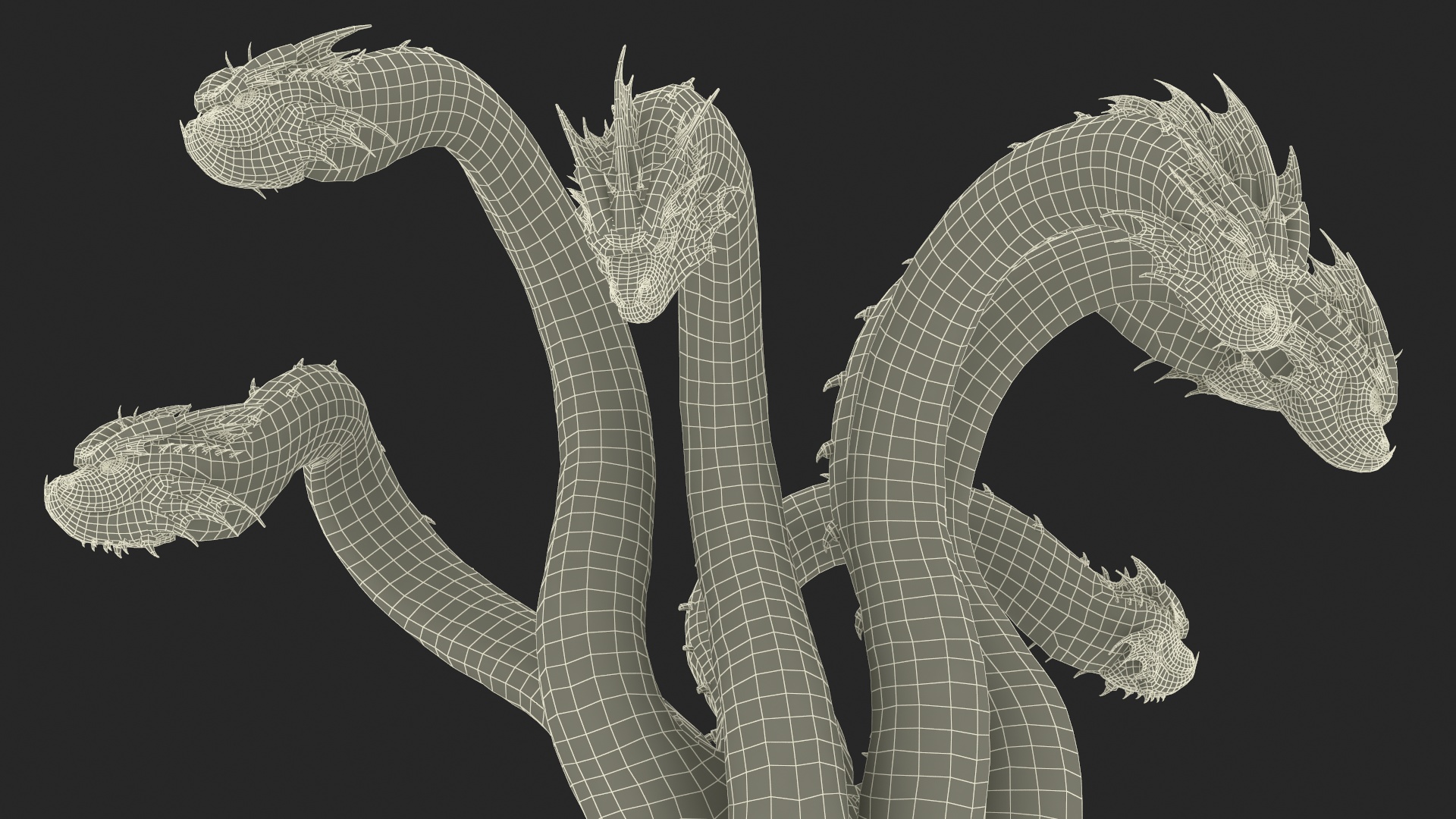 3D Hydra Rigged for Cinema 4D