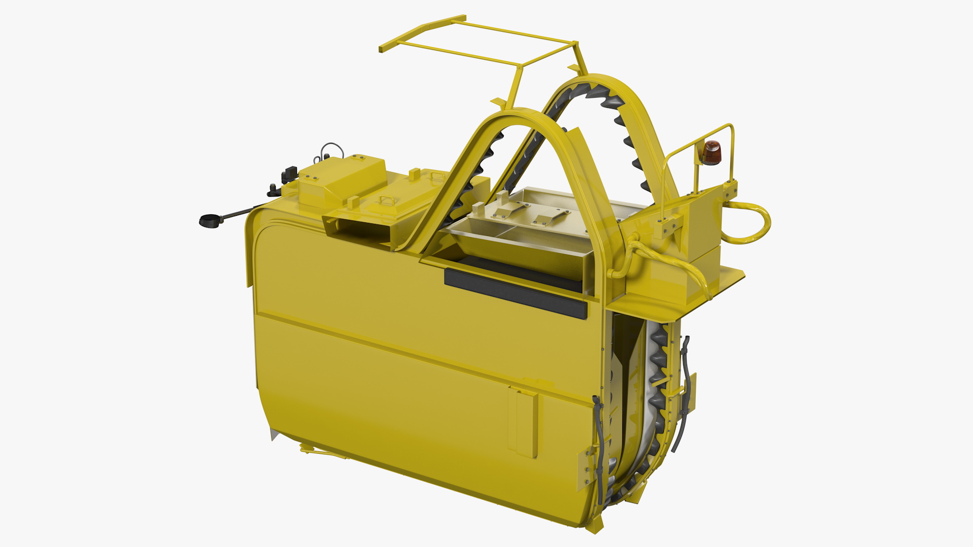 3D Grape Harvester Machine model