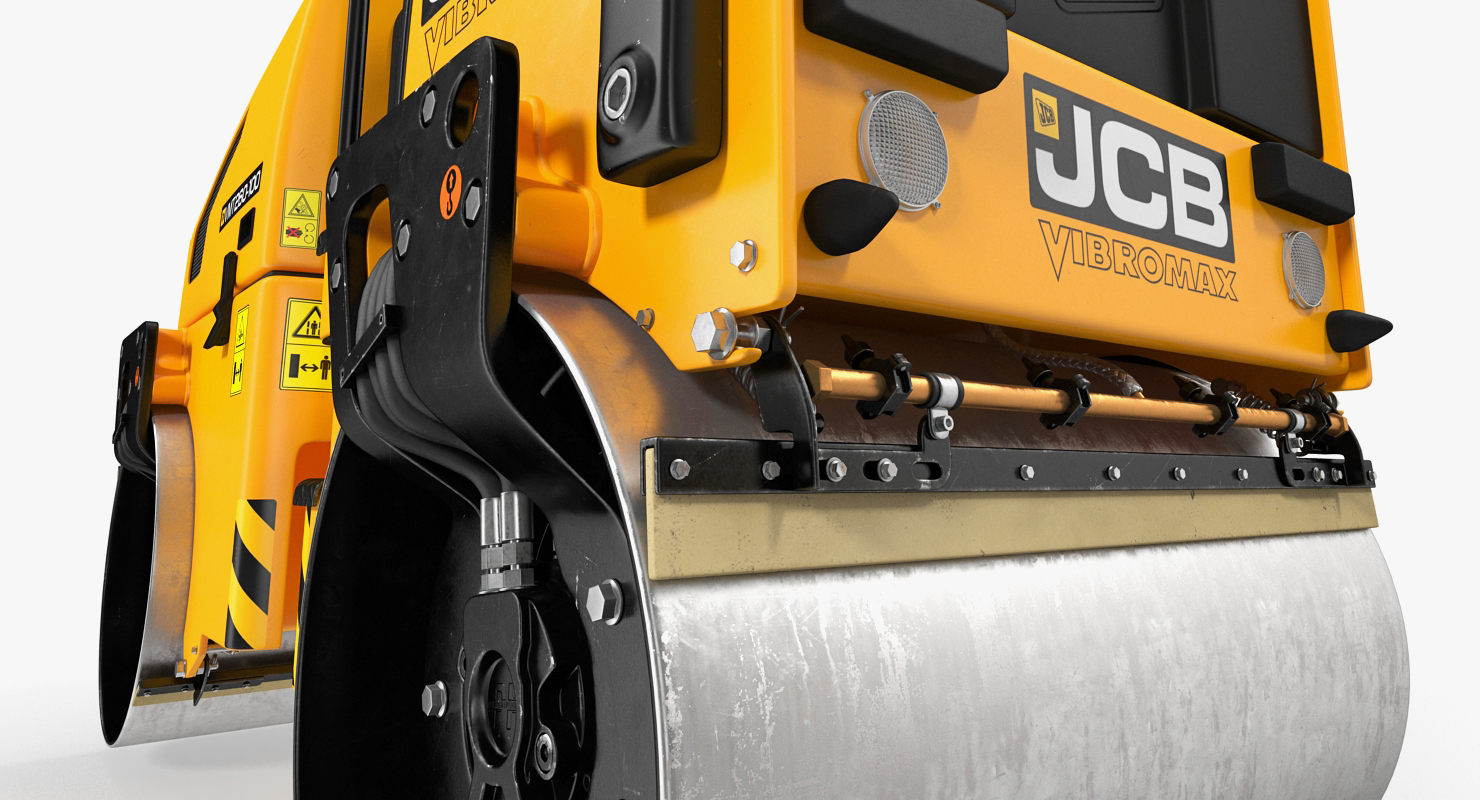 3D model Compact Tandem Vibratory Road Roller JCB