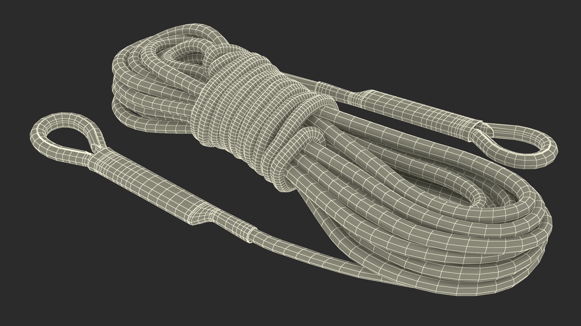 3D Climbing Rope model