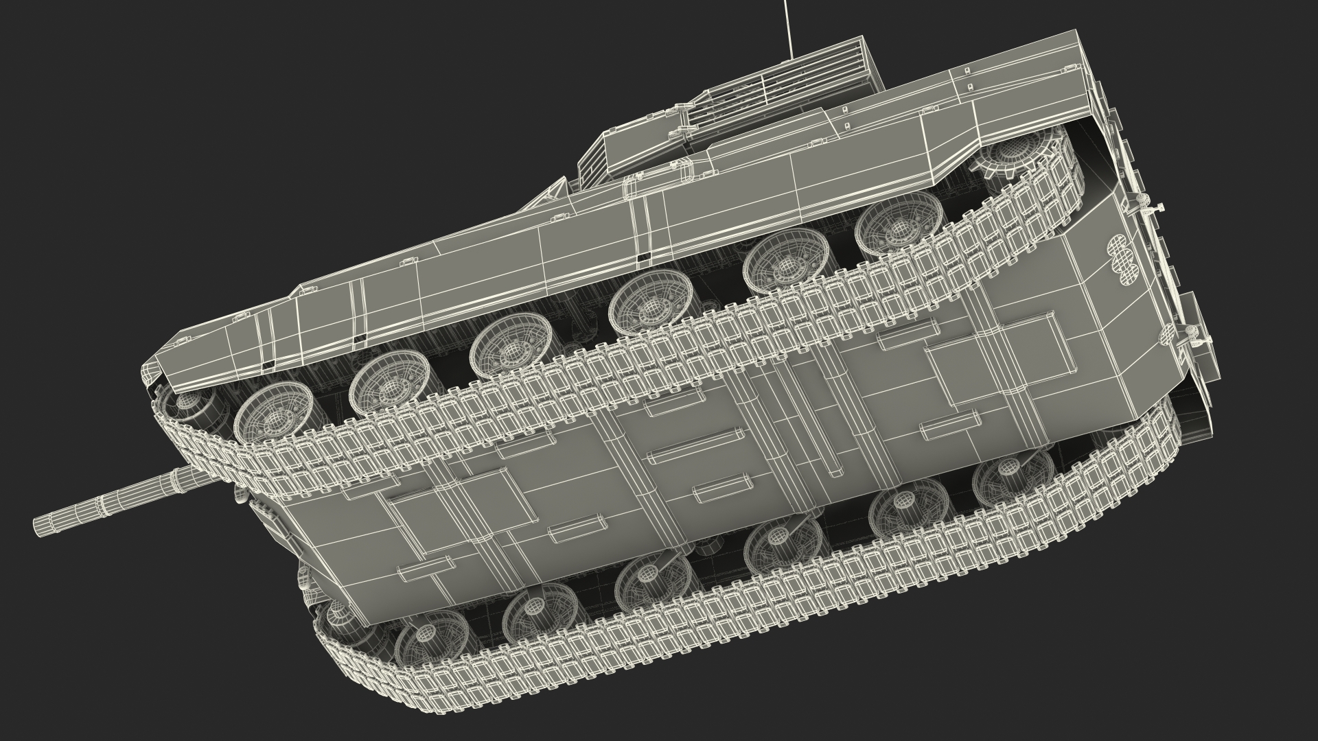 3D Norinco VT-4 Pakistan Tank Rigged model