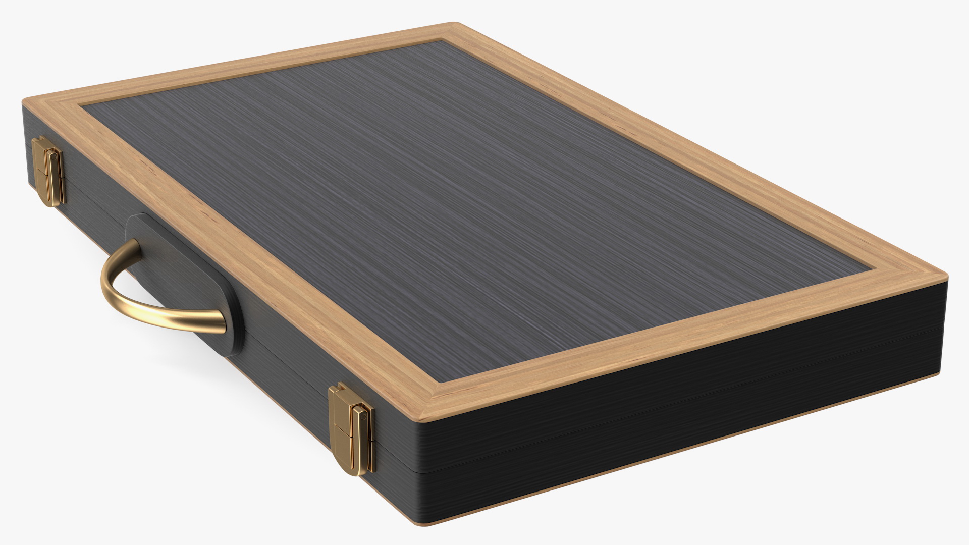 3D Folded Backgammon Board Game Case model