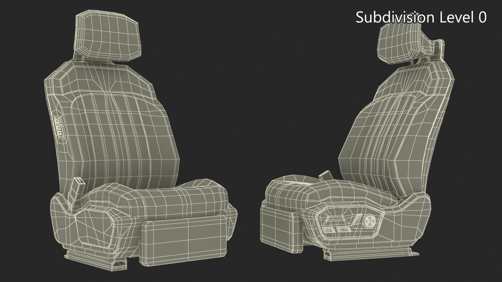 3D model Car Seat