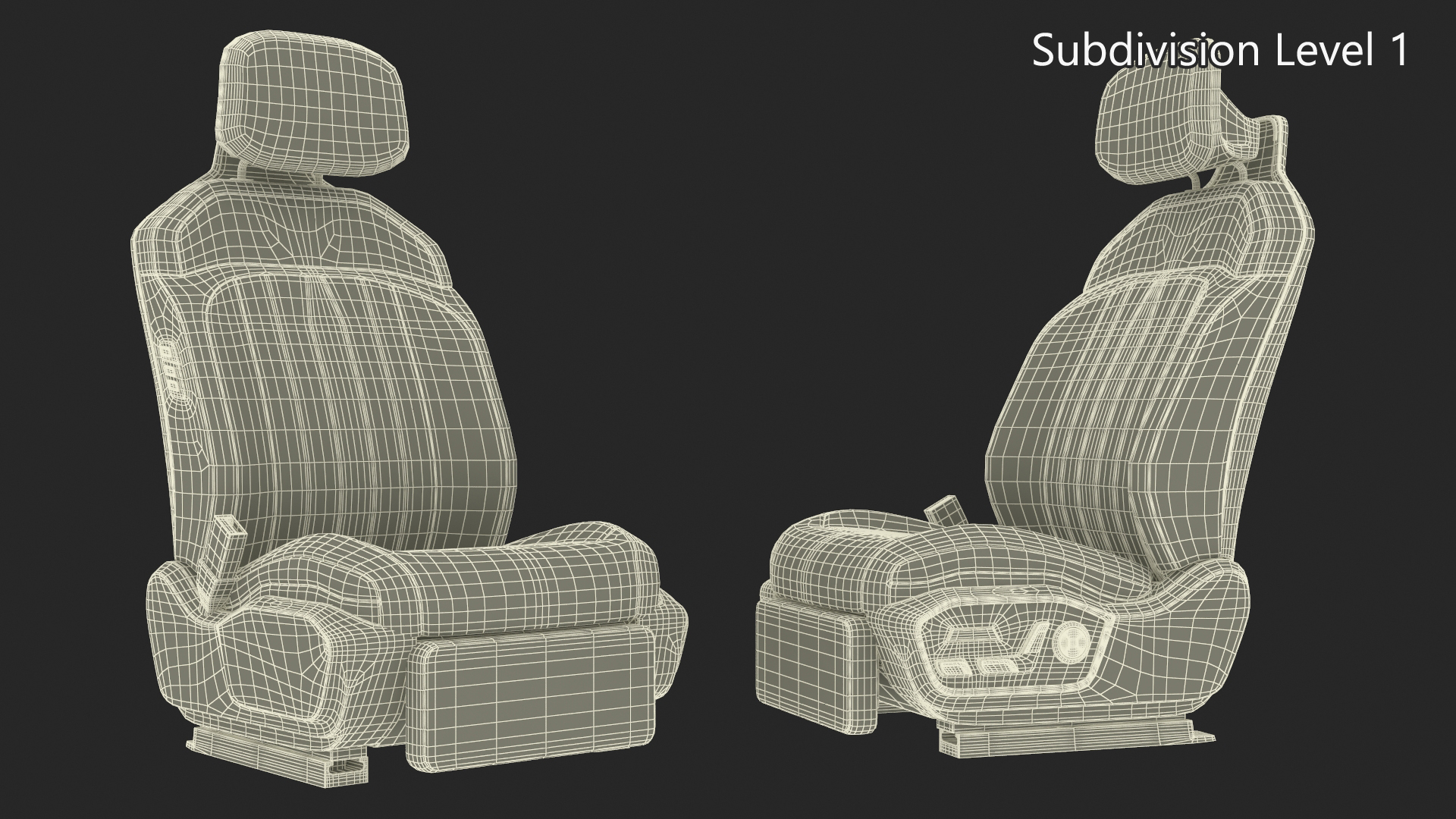 3D model Car Seat