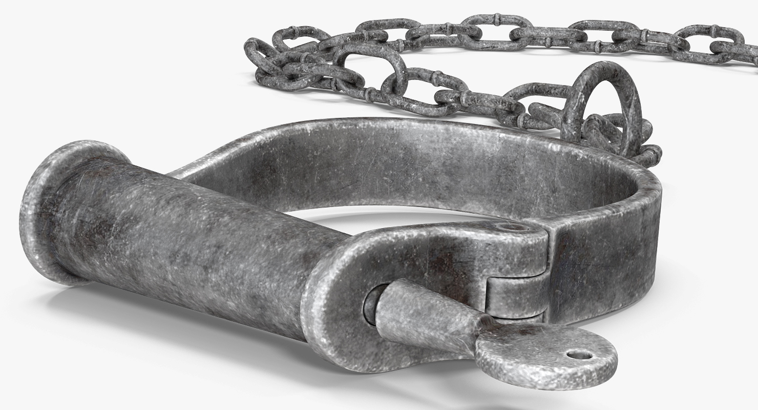 3D Old Leg Shackles