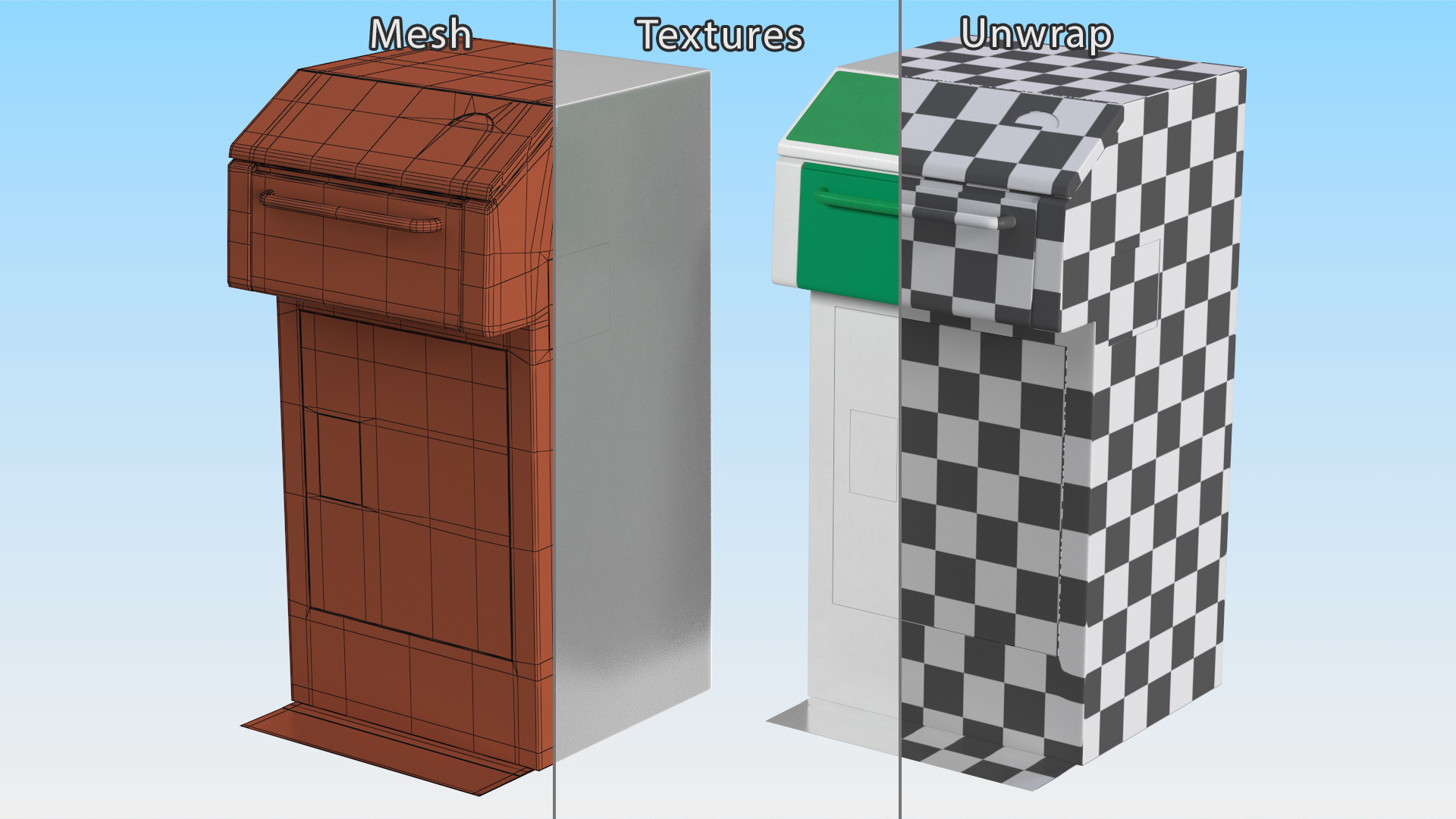 3D model Drop Box for Parcels