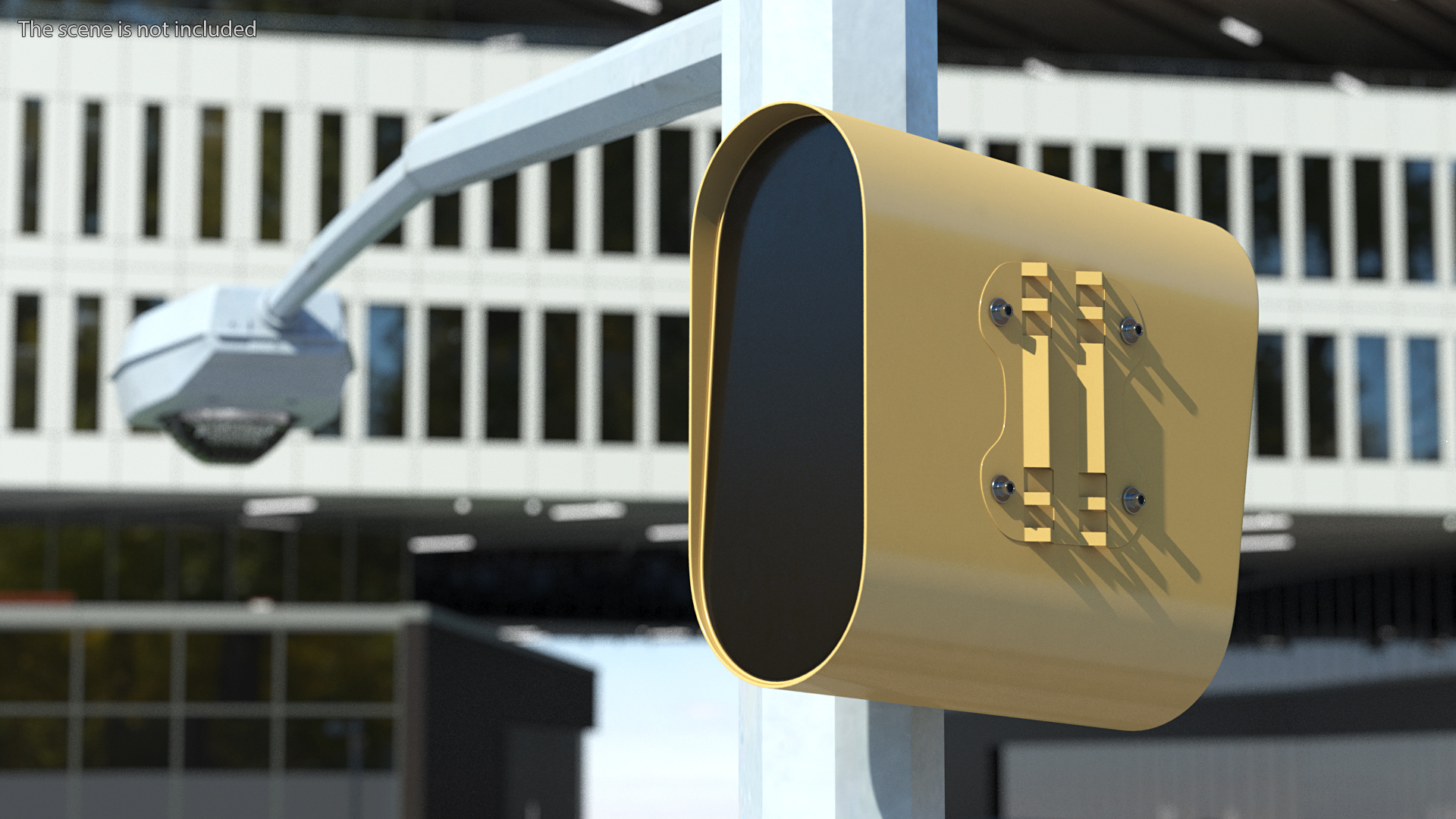 3D model Combined Speed and Red Light Camera