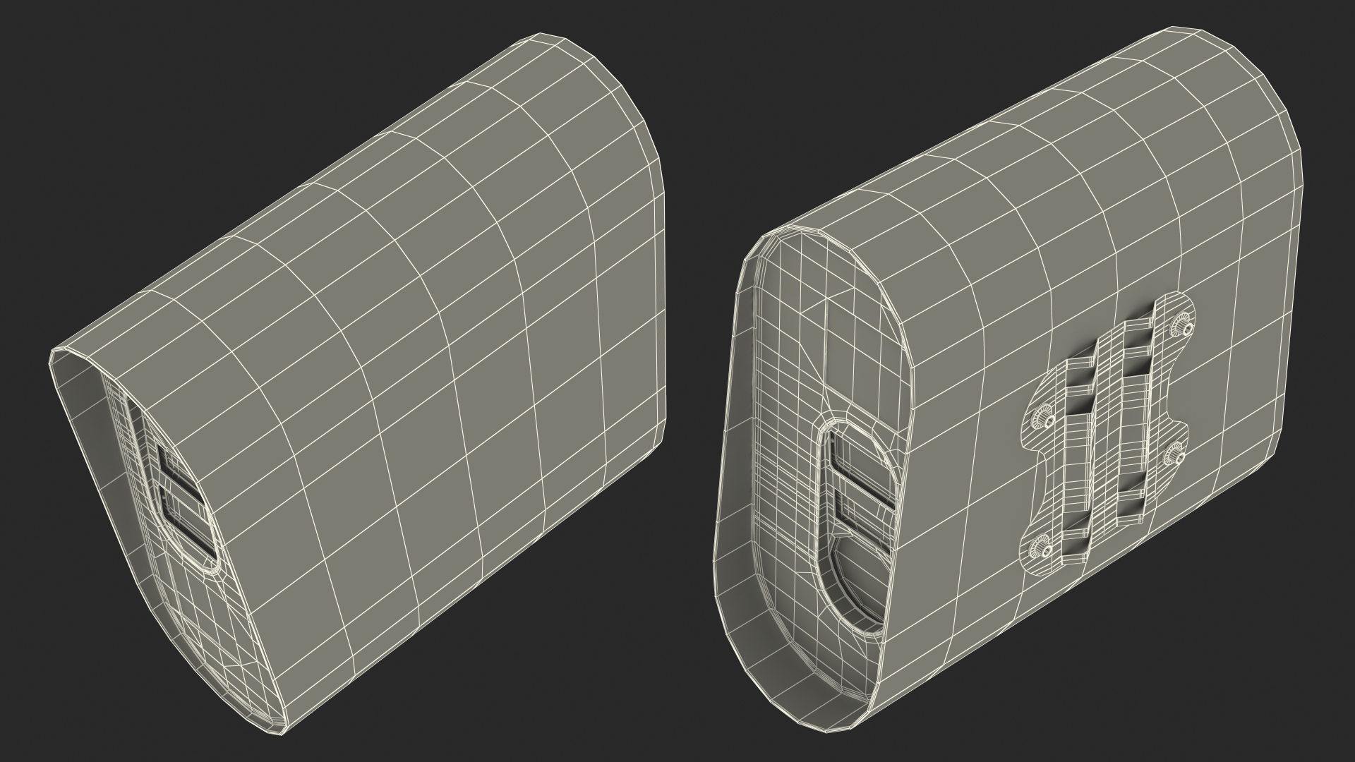 3D model Combined Speed and Red Light Camera