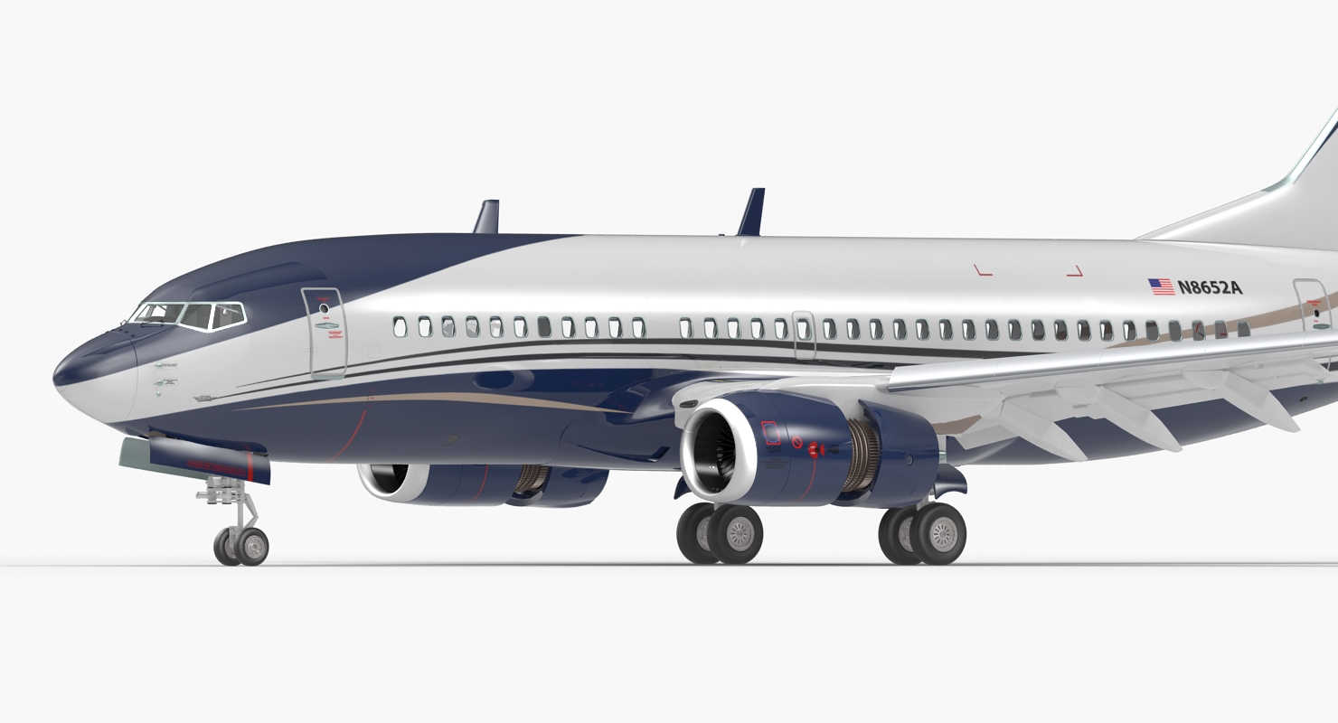 Boeing 737 700 Generic Rigged 3D model