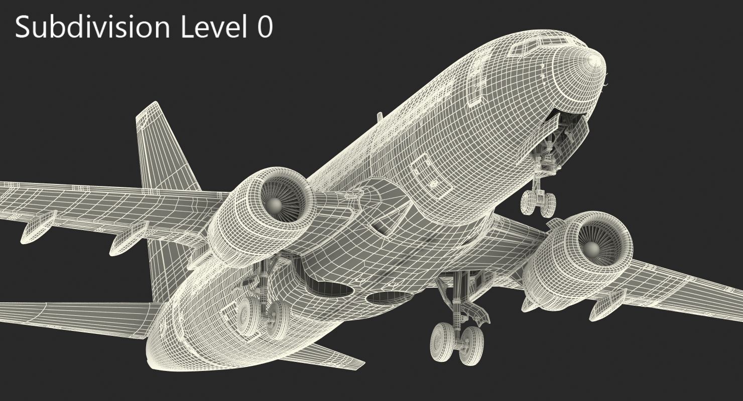 Boeing 737 700 Generic Rigged 3D model