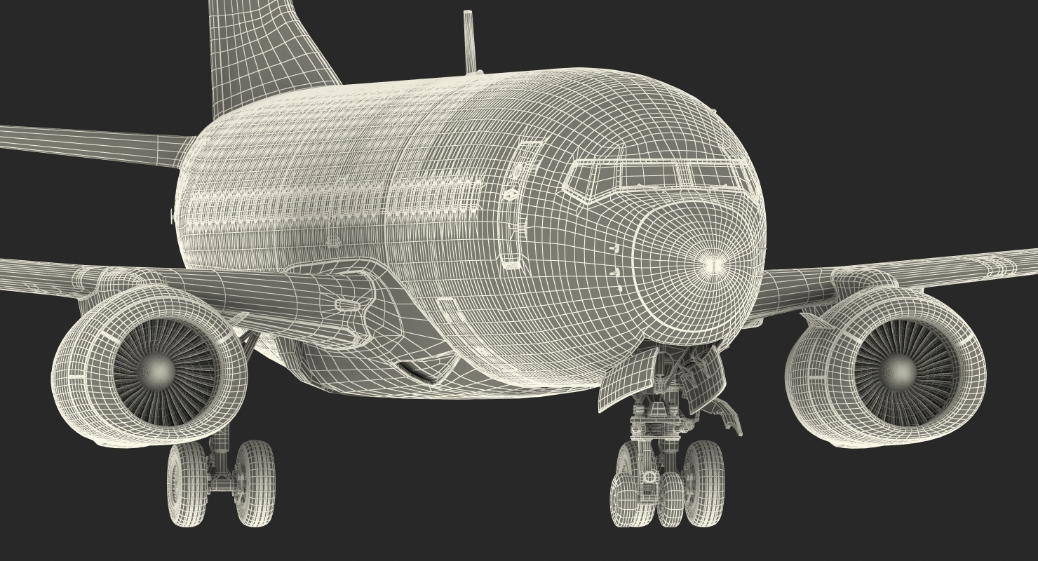 Boeing 737 700 Generic Rigged 3D model