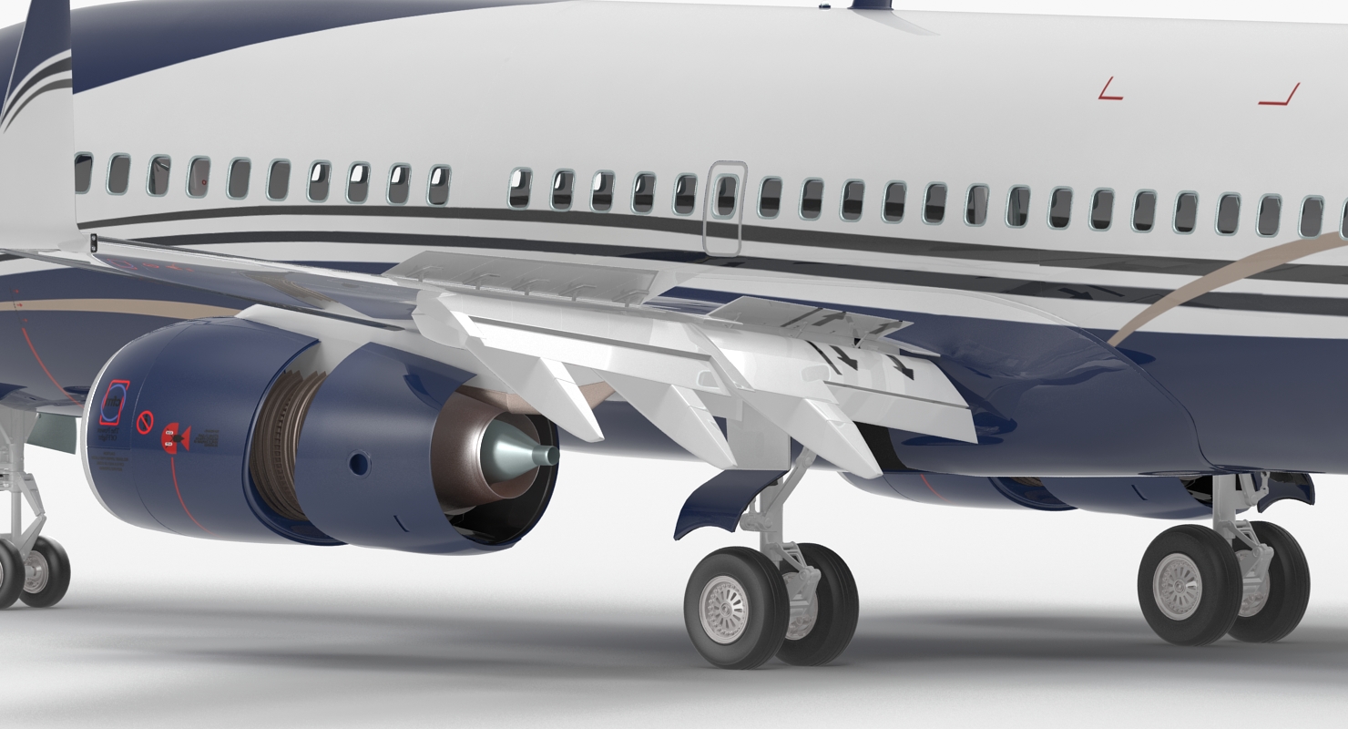 Boeing 737 700 Generic Rigged 3D model