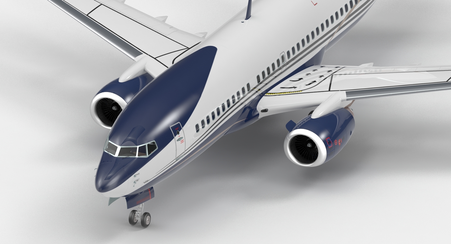 Boeing 737 700 Generic Rigged 3D model