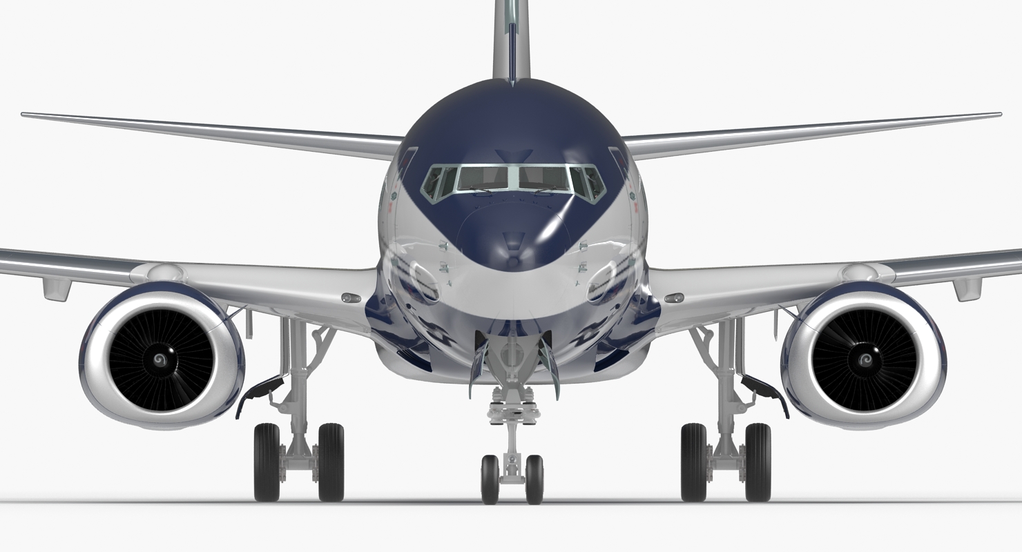 Boeing 737 700 Generic Rigged 3D model