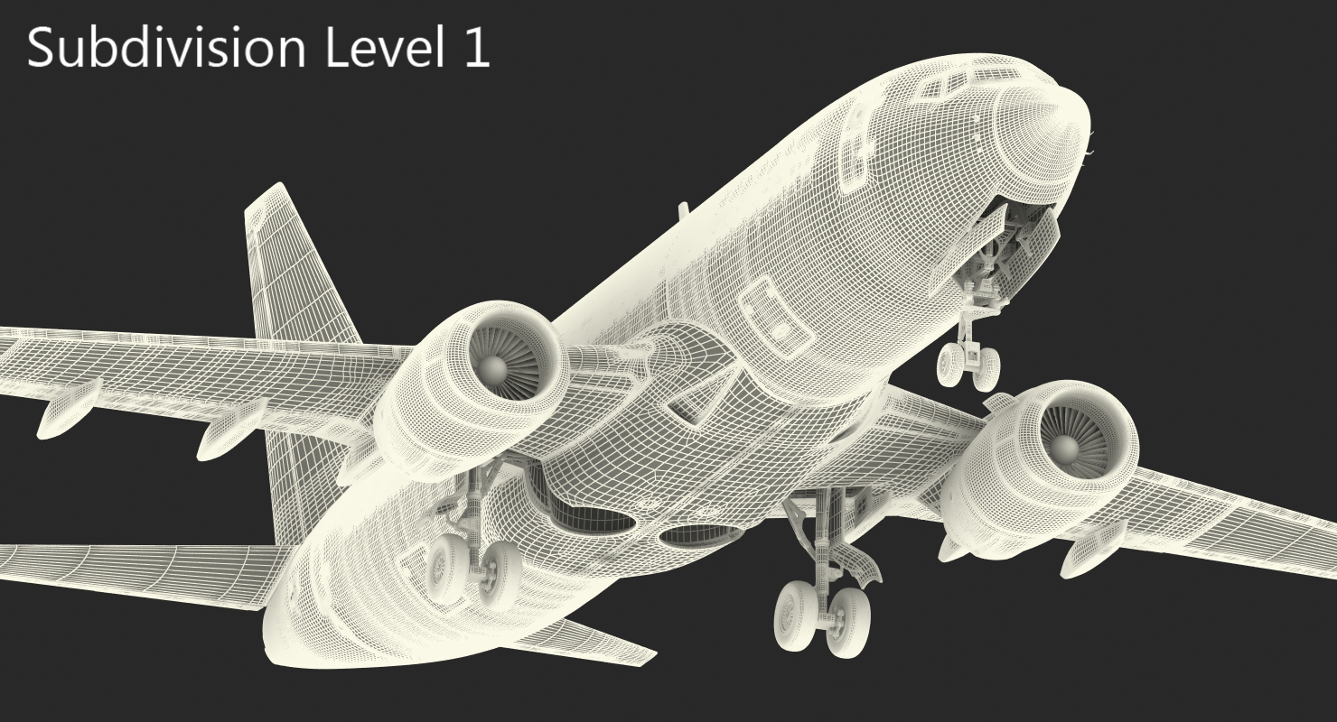 Boeing 737 700 Generic Rigged 3D model