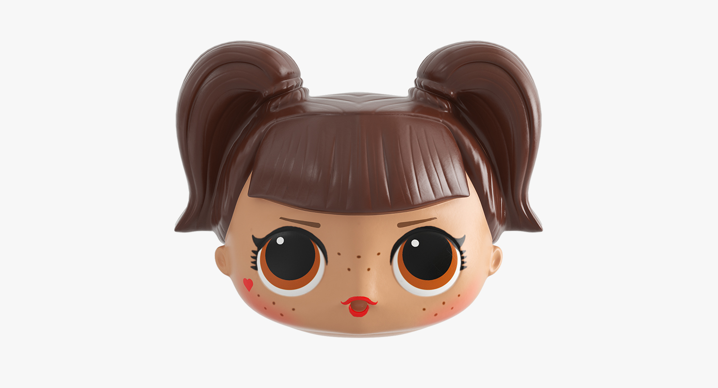 Doll Head 3D model