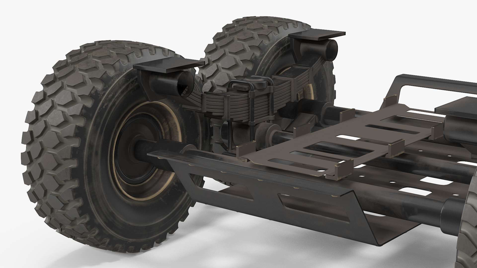 3D Heavy Duty Chassis model