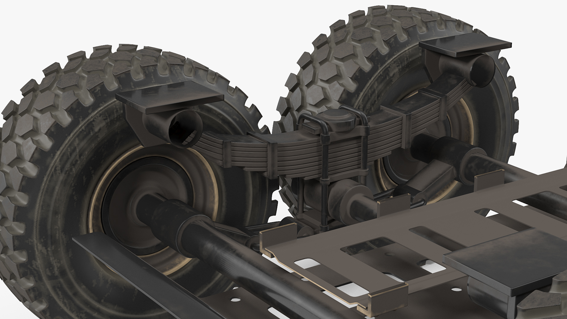 3D Heavy Duty Chassis model