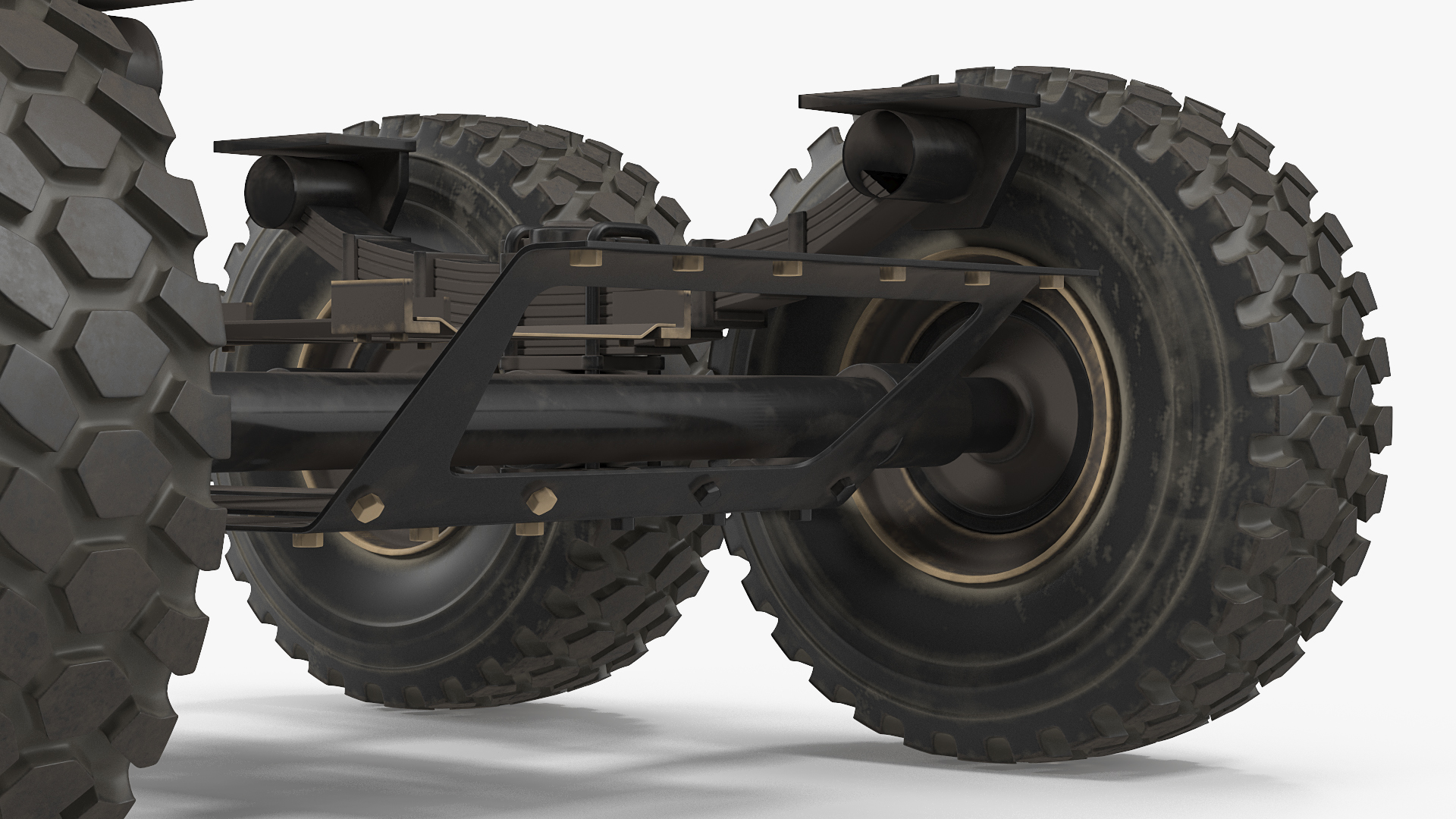 3D Heavy Duty Chassis model