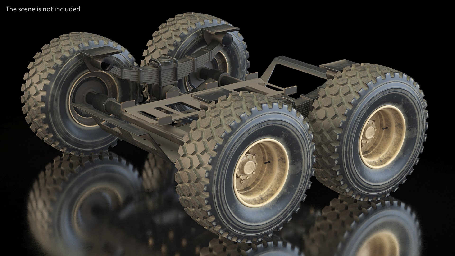 3D Heavy Duty Chassis model