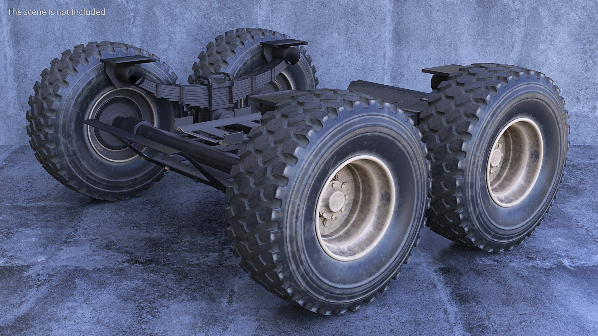 3D Heavy Duty Chassis model