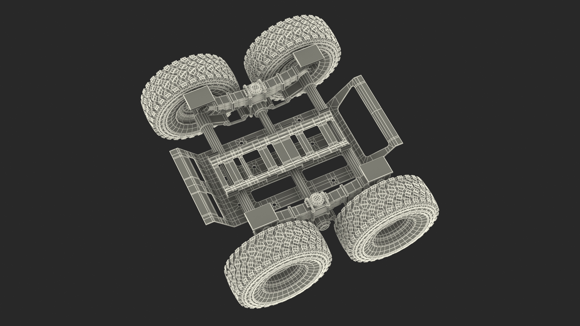 3D Heavy Duty Chassis model